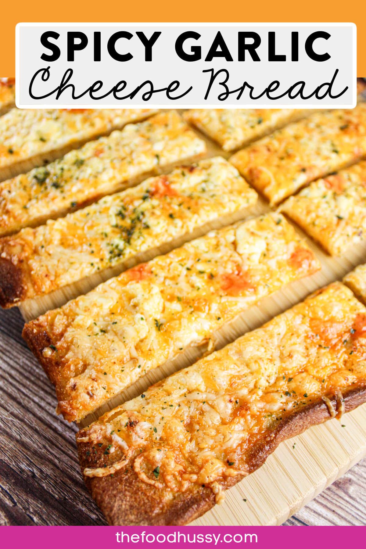 These Spicy Cheese Sticks are a loaded spicy garlic cheese bread like you've never had before! I got the idea from Rotolo's Pizza in Gulf Shores - they call them Chalmette Cheesesticks. Theses sticks have hot sauce on a crispy thin crust and then it's topped with FOUR kinds of cheese! via @foodhussy