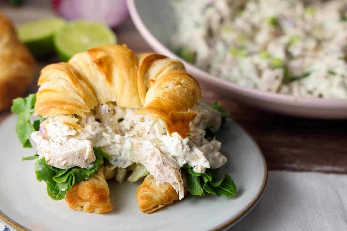 Mexican Chicken Salad - The Food Hussy
