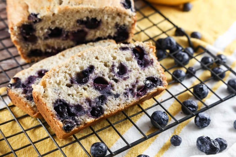 Lemon Blueberry Banana Bread