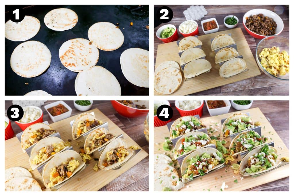 Blackstone Breakfast Tacos