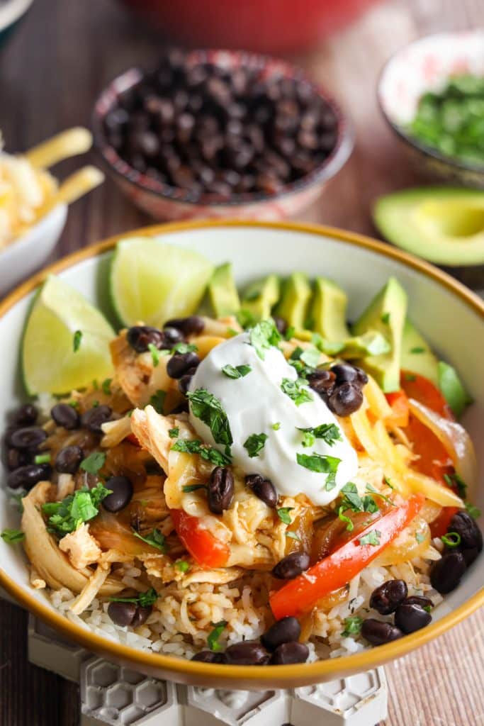 Chicken Enchilada Bowl