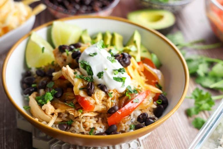 Chicken Enchilada Bowl