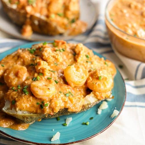 Seafood Stuffed Potatoes