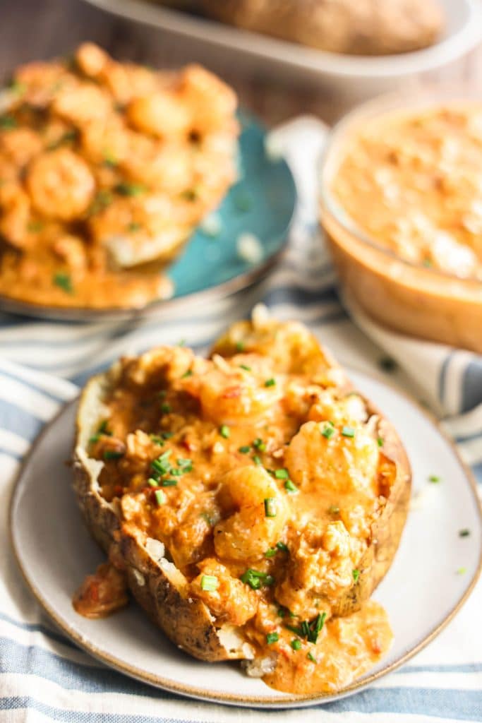 Seafood Stuffed Potatoes