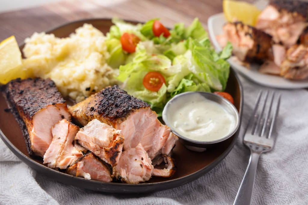 Texas Roadhouse salmon