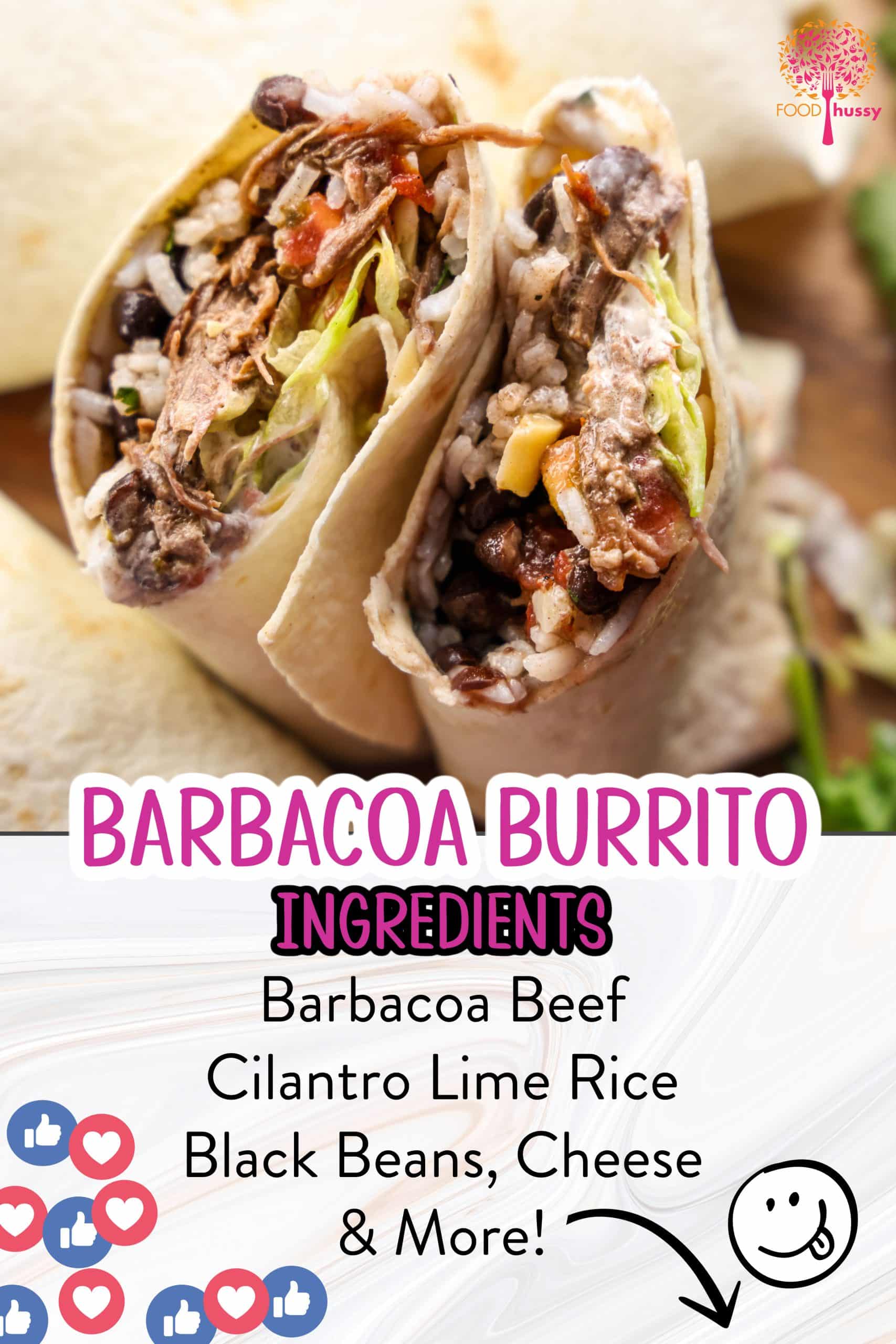Indulge in Barbacoa Burritos that rival Chipotle’s finest! Picture tender, slow-cooked Barbacoa beef infused with rich spices, nestled in a bed of zesty cilantro lime rice, and topped with all your favorite fixings. The ultimate part? You customize every bite to your taste, all while saving a few bucks! via @foodhussy