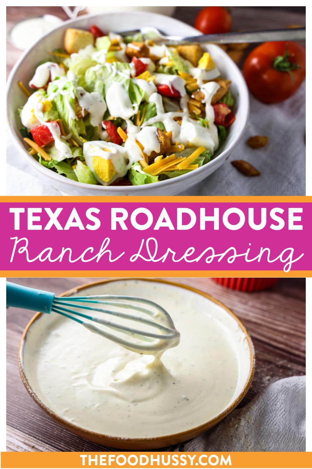 Texas Roadhouse ranch dressing is so popular that many fans try to recreate the recipe at home - but I've got the secret recipe for you! Whether drizzled over a crispy salad, a dunking sauce for veggies and chicken wings or used as a topping for a juicy burger, this dressing never fails to impress. via @foodhussy