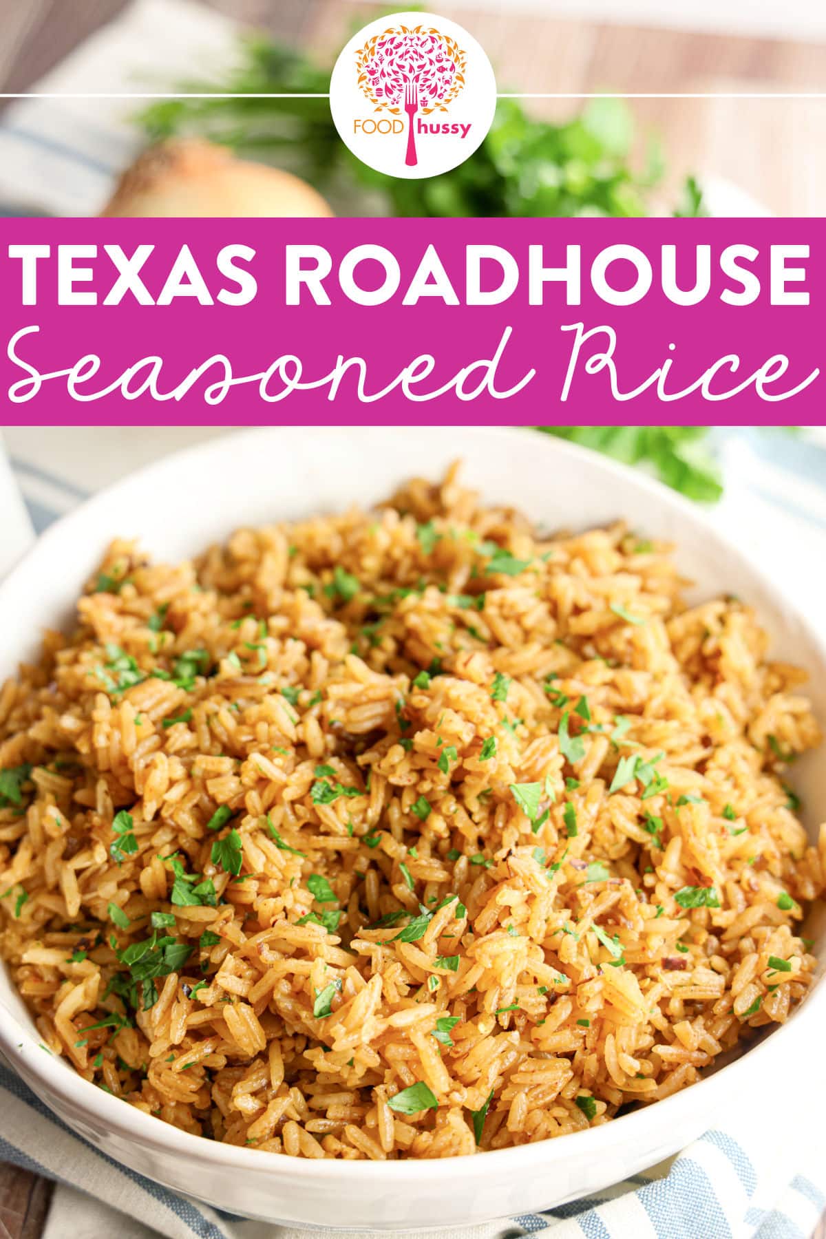Texas Roadhouse Seasoned Rice, cooked in savory beef stock, offers a flavorful and slightly spicy kick. Its zesty seasoning and rich, beefy undertones make it a deliciously bold side dish. via @foodhussy