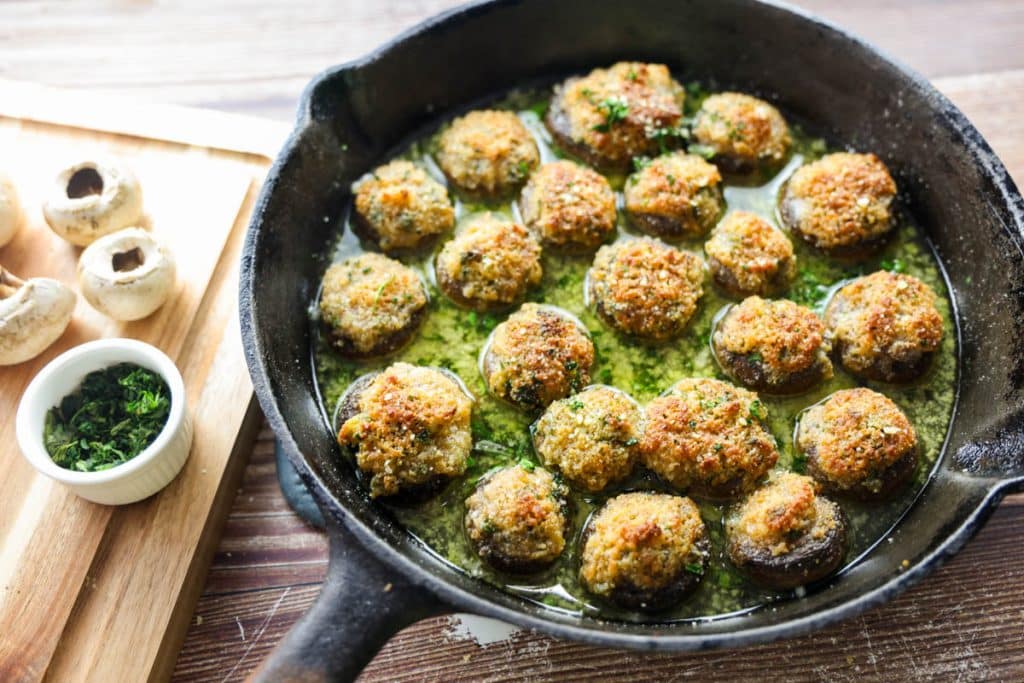 Maggiano's stuffed mushrooms