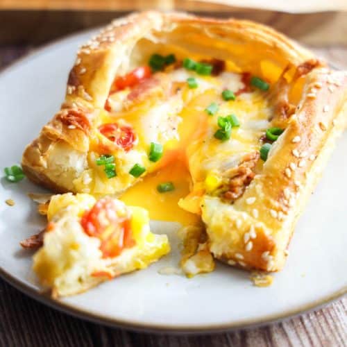 puff pastry breakfast tarts