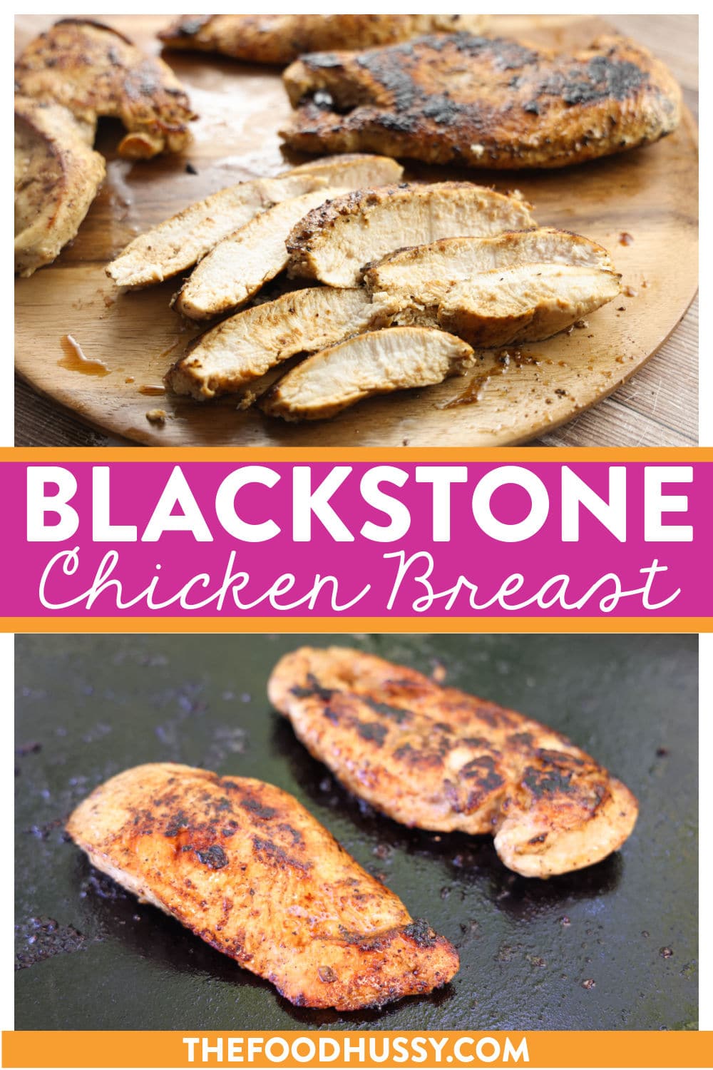 Cooking chicken breast on a Blackstone griddle infuses it with a rich, smoky flavor while delivering a perfectly crisp exterior and juicy interior with minimal fuss. The griddle's even heat distribution makes it effortless to achieve deliciously seasoned, tender chicken every time. via @foodhussy
