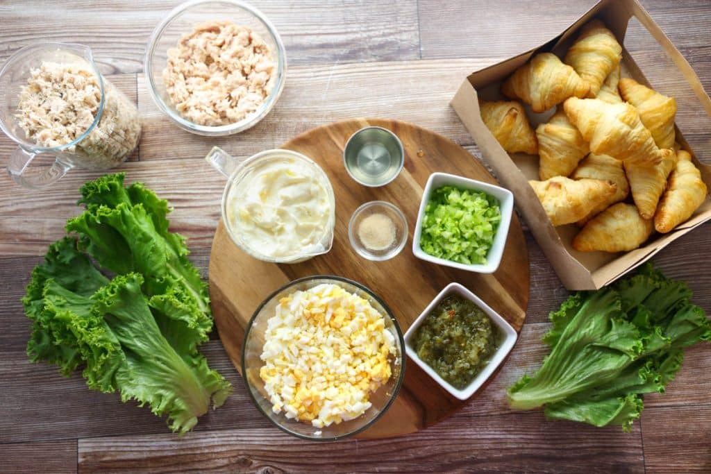 Mini Croissant Sandwiches