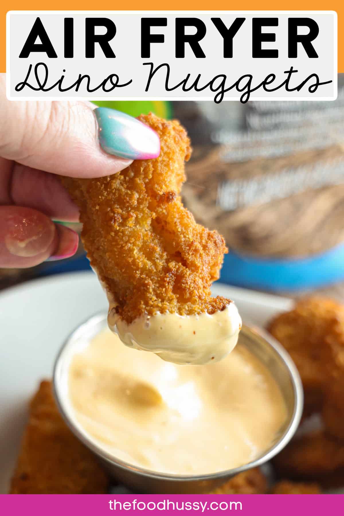 Tyson Fun Nuggets in the Air Fryer are a super quick snack for kids and picky eaters of all ages! There's no mess and they are done to perfect crispiness in less than 10 minutes!  via @foodhussy