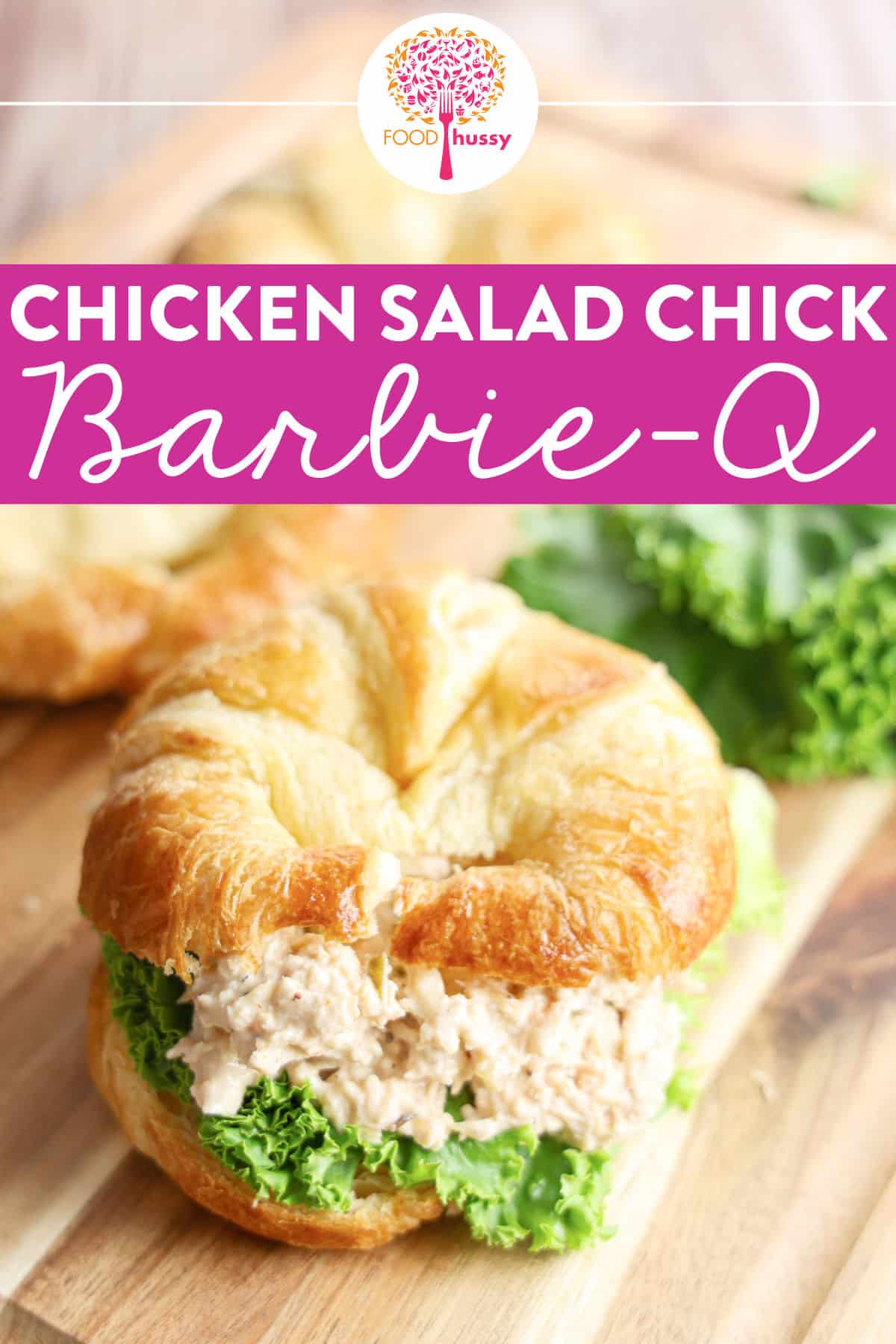 Chicken Salad Chick Barbie Q is a delicious and light version of Chicken Salad Chick! The Barbie-Q is loaded with chicken and is a very creamy chicken salad with just a hint of the sweet hickory BBQ sauce. via @foodhussy