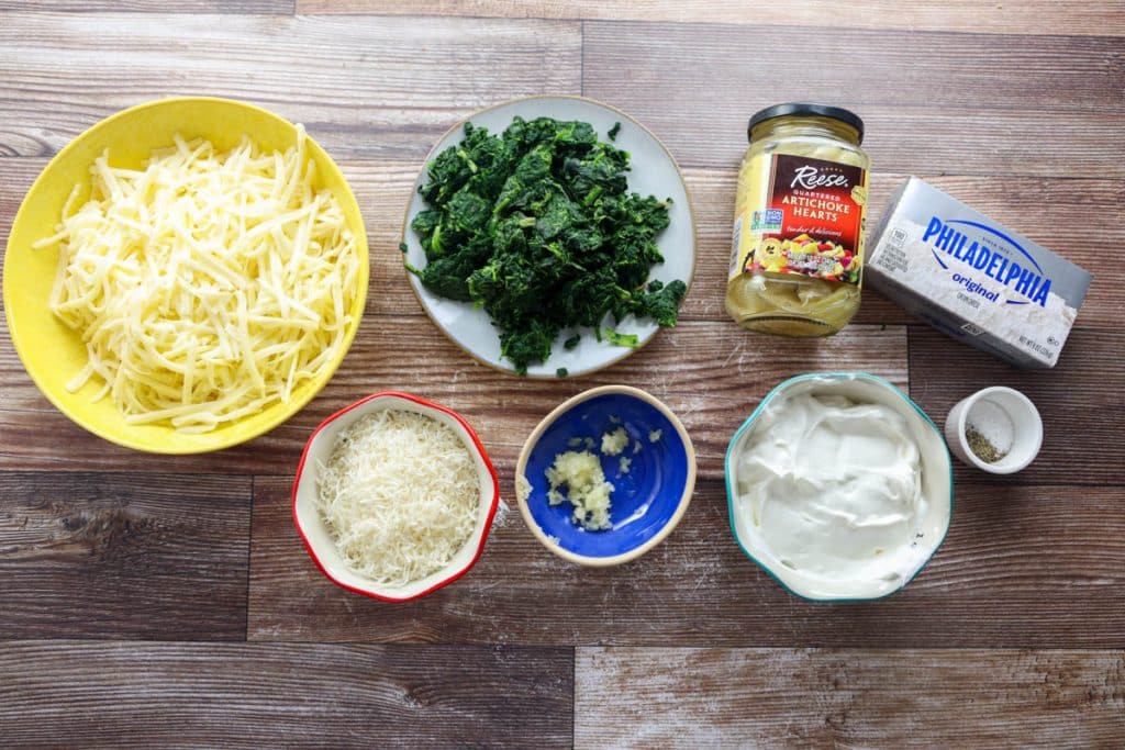 Spinach Artichoke Dip with no mayo