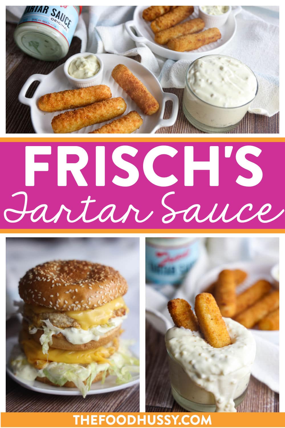 Frisch's Tartar Sauce is beloved in Cincinnati - it's also creamy, tangy and delicious! Frisch's famous Tartar Sauce is the perfect compliment to any fish - and also perfect on a cheeseburger!!! (I promise!) via @foodhussy