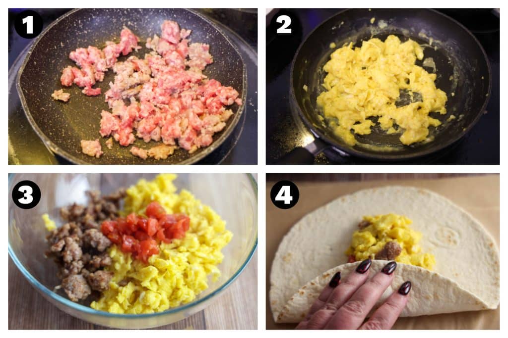 McDonald's Sausage Burrito