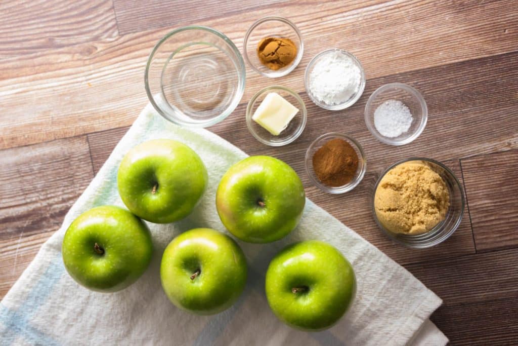 Cracker Barrel Fried Apple Recipe ingredients
