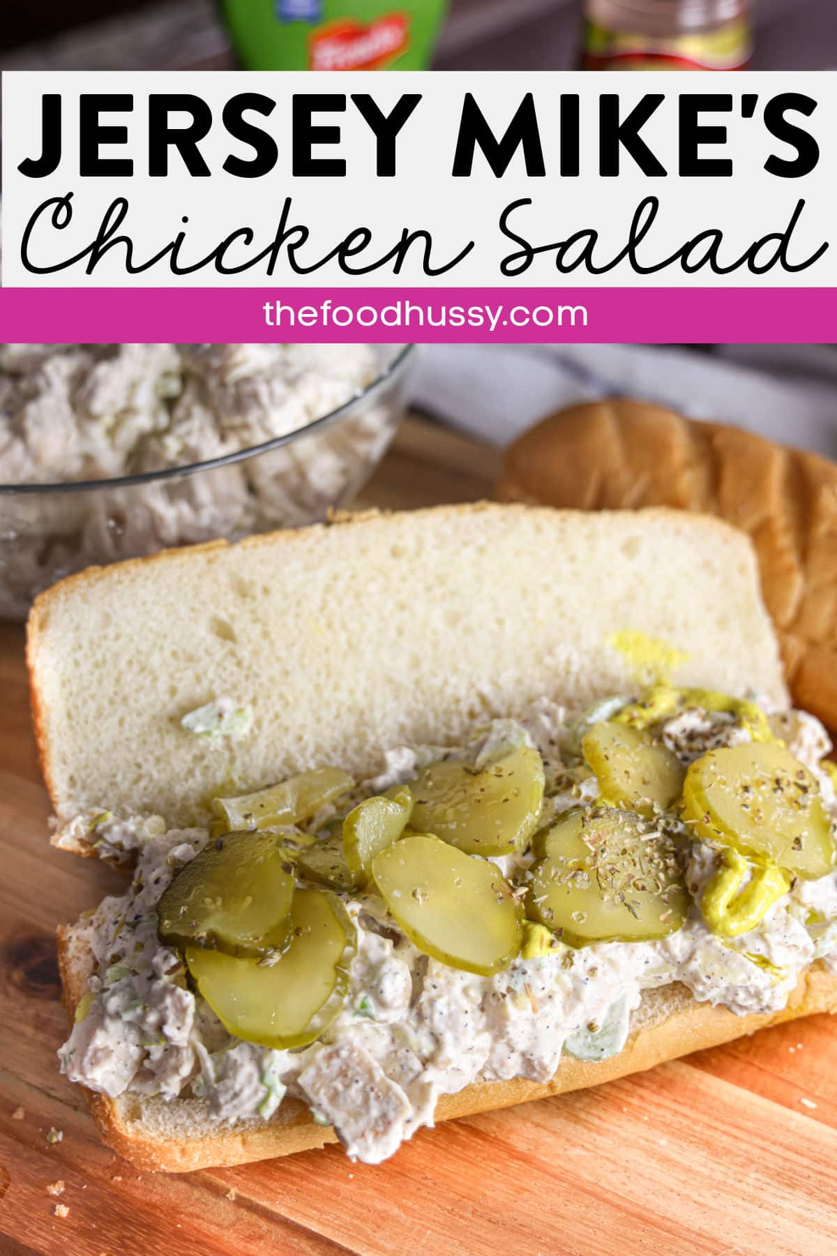 This Copycat Jersey Mike’s Chicken Salad is so good, you’ll be side-eyeing your local sub shop. It’s loaded with juicy chunks of roasted chicken breast, crunchy celery and creamy mayo magic—basically the trifecta of sandwich greatness. Whether you slap it on bread, stuff it in a lettuce wrap, or just eat it with a fork over the sink (no judgment), this homemade version might just ruin you for takeout. via @foodhussy