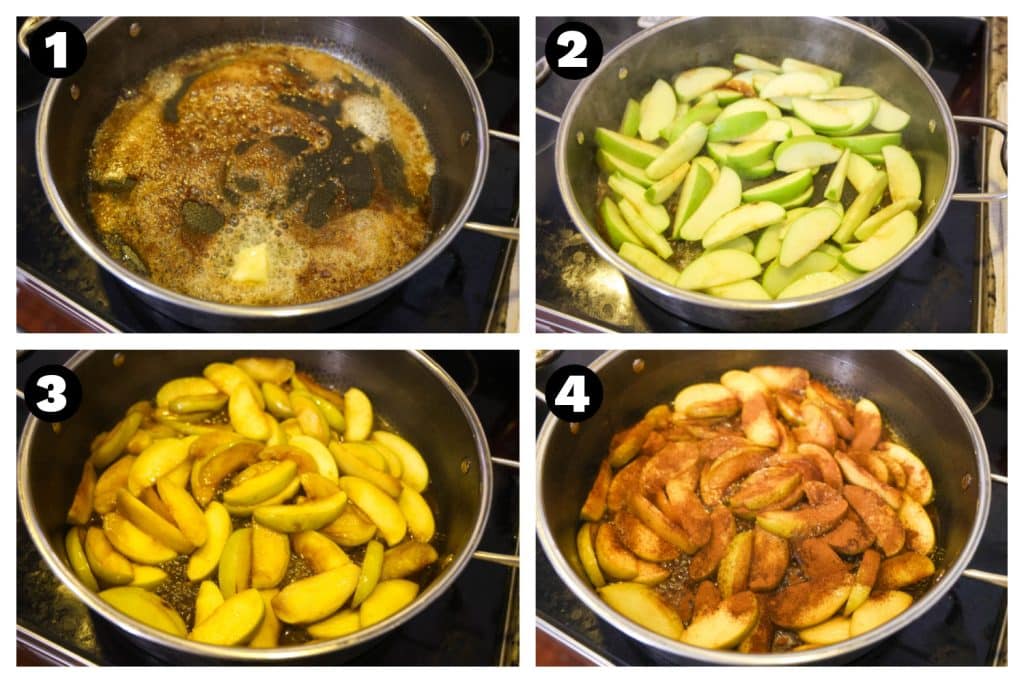 how to make cracker barrel fried apples