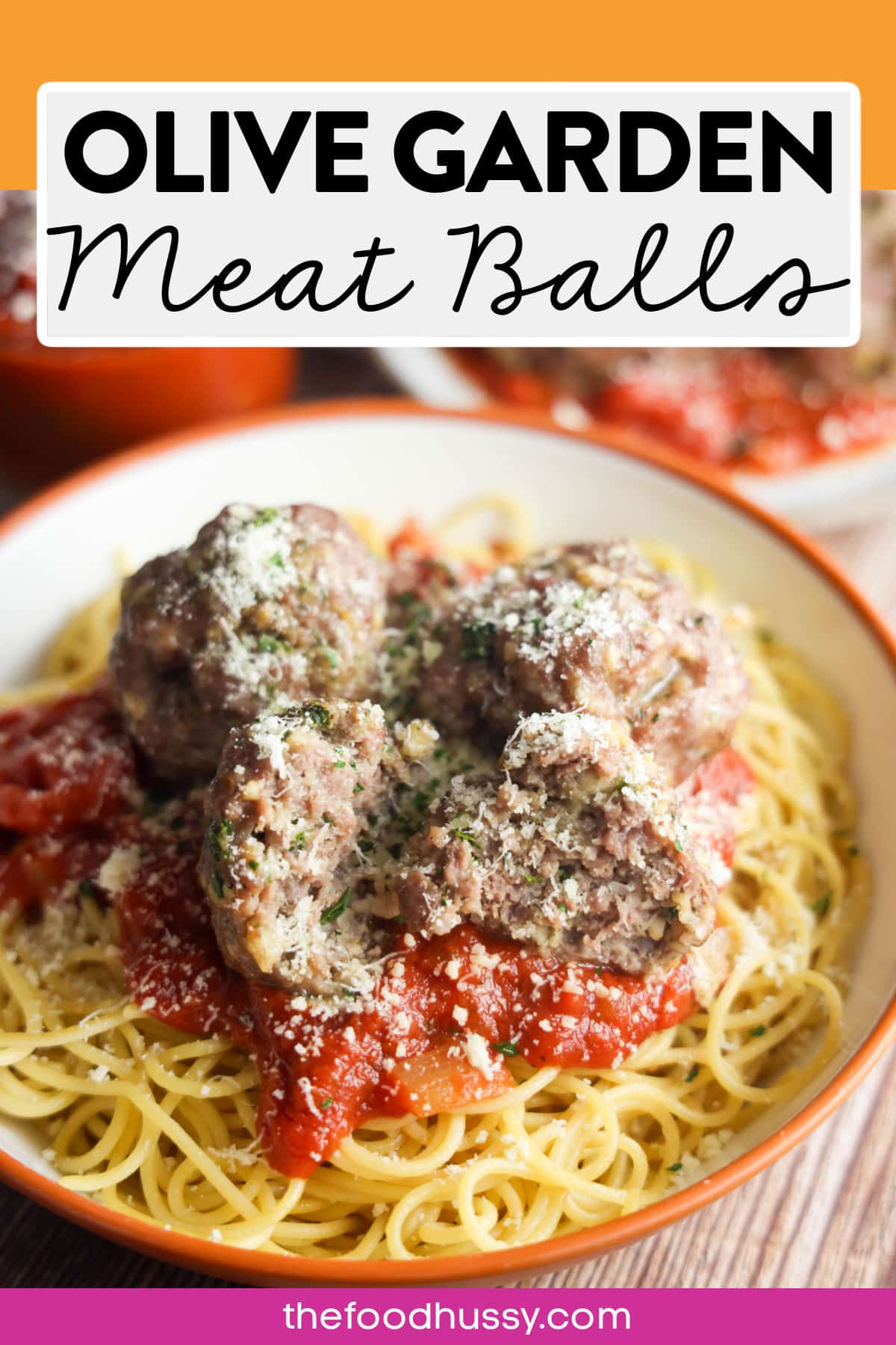 This copycat recipe for Olive Garden Meatballs has all the flavor of those meatballs you love! One of Olive Garden's most popular dishes and these will melt in your mouth! These meatballs are perfect on top of spaghetti or even in a meatball sandwich!  via @foodhussy