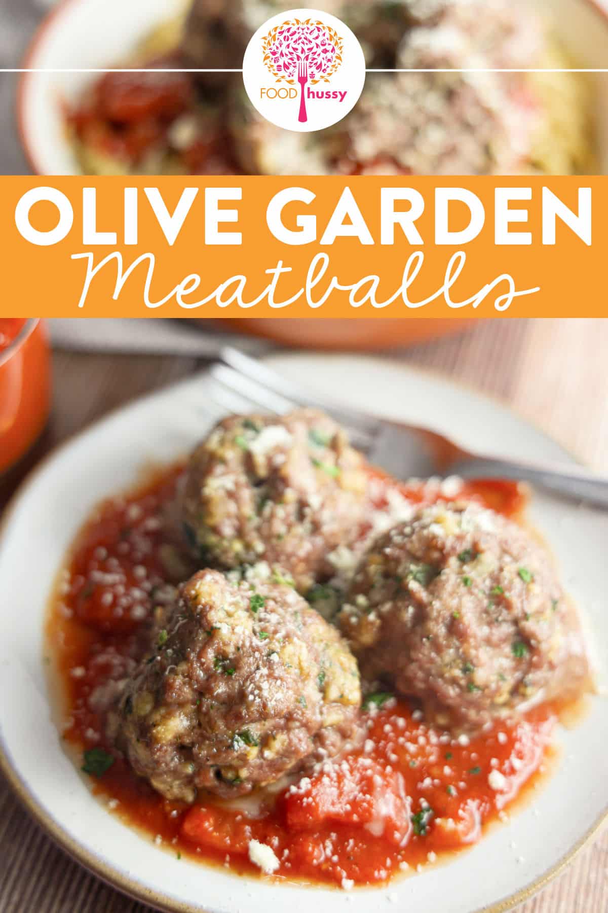 This copycat recipe for Olive Garden Meatballs has all the flavor of those meatballs you love! One of Olive Garden's most popular dishes and these will melt in your mouth! These meatballs are perfect on top of spaghetti or even in a meatball sandwich!  via @foodhussy
