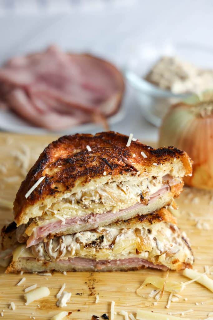 Panera Croque Monsieur Croissant Toast Sandwich