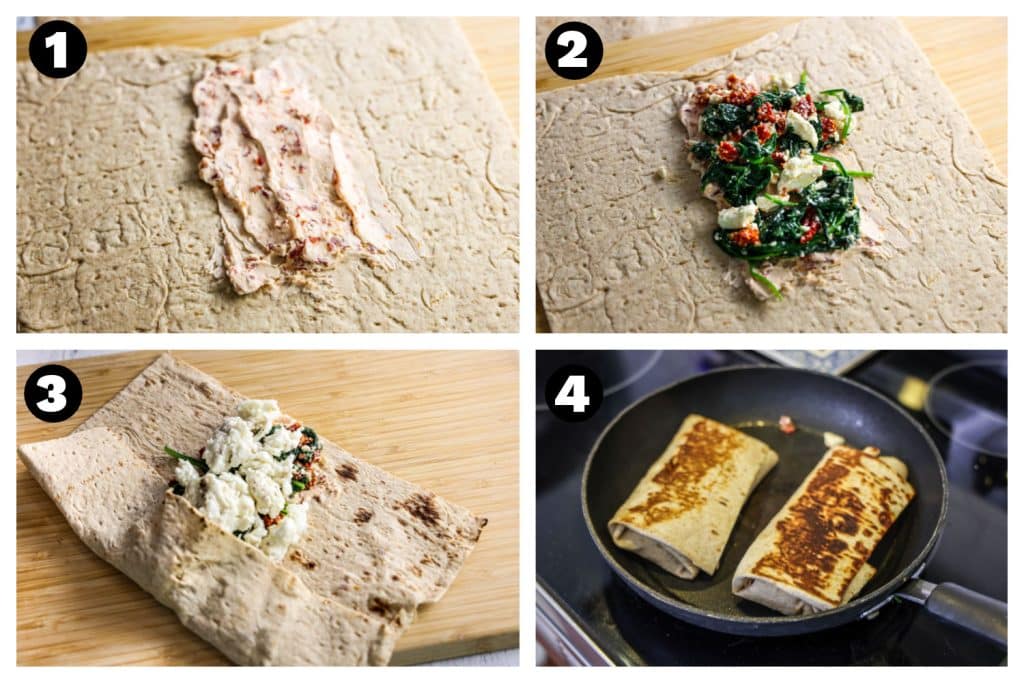 how to make Starbucks Egg White Wraps