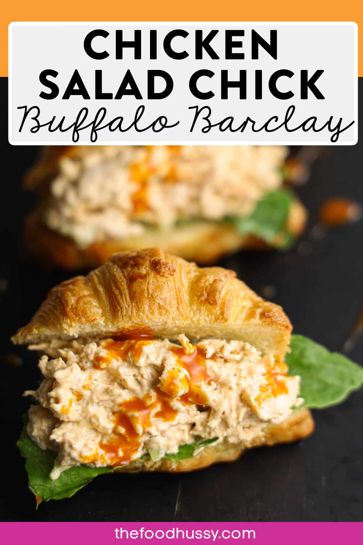 Chicken Salad Chick Buffalo Barclay is creamy and spicy chicken salad. He’s got a kick of heat but all the perfection of a Chicken Salad Chick chicken salad. The taste is like buffalo wings met your favorite deli counter—and they made magic. via @foodhussy