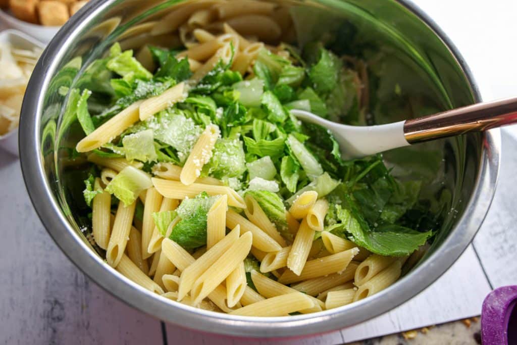 Cheddar's Chicken Caesar Pasta Salad