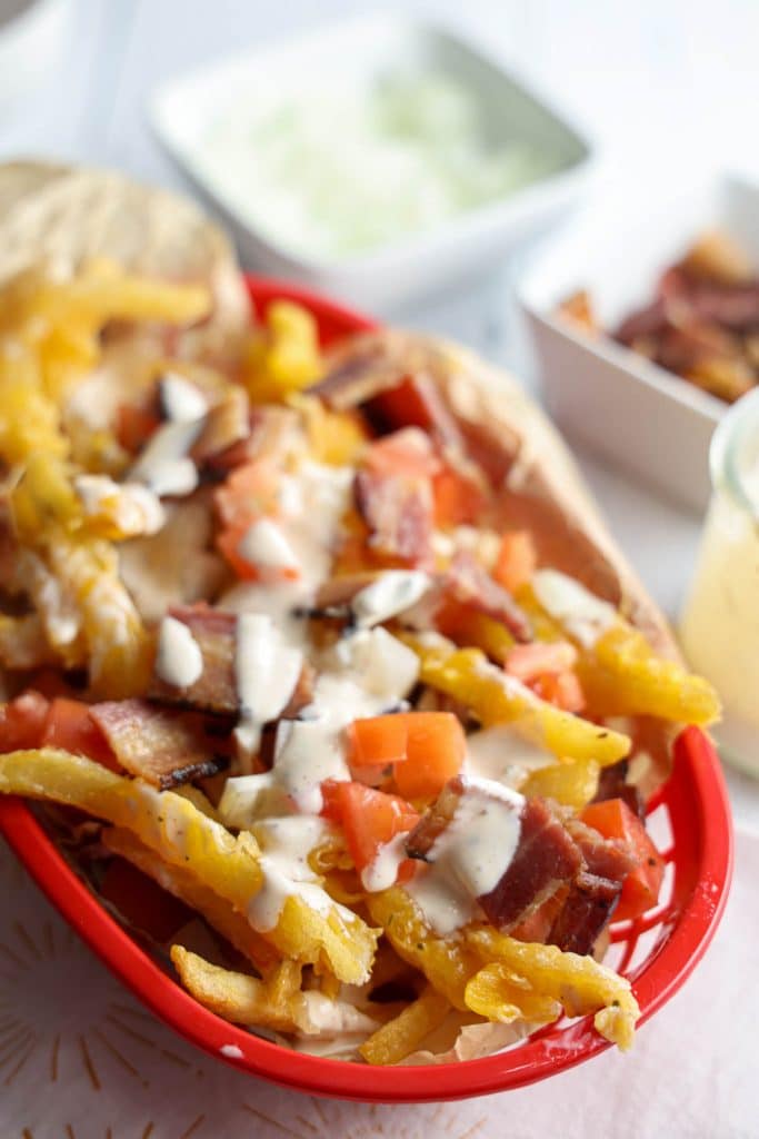 Cheese Fries with Bacon