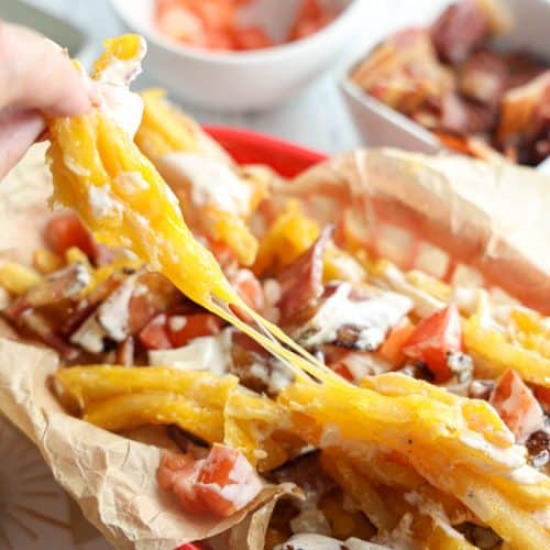 Cheese Fries with Bacon
