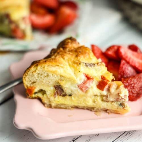 Croissant Breakfast Pie