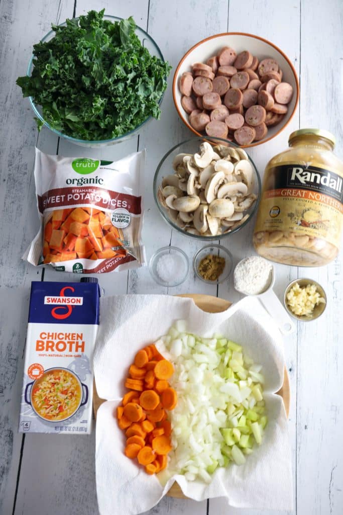 Chicken Sausage Soup