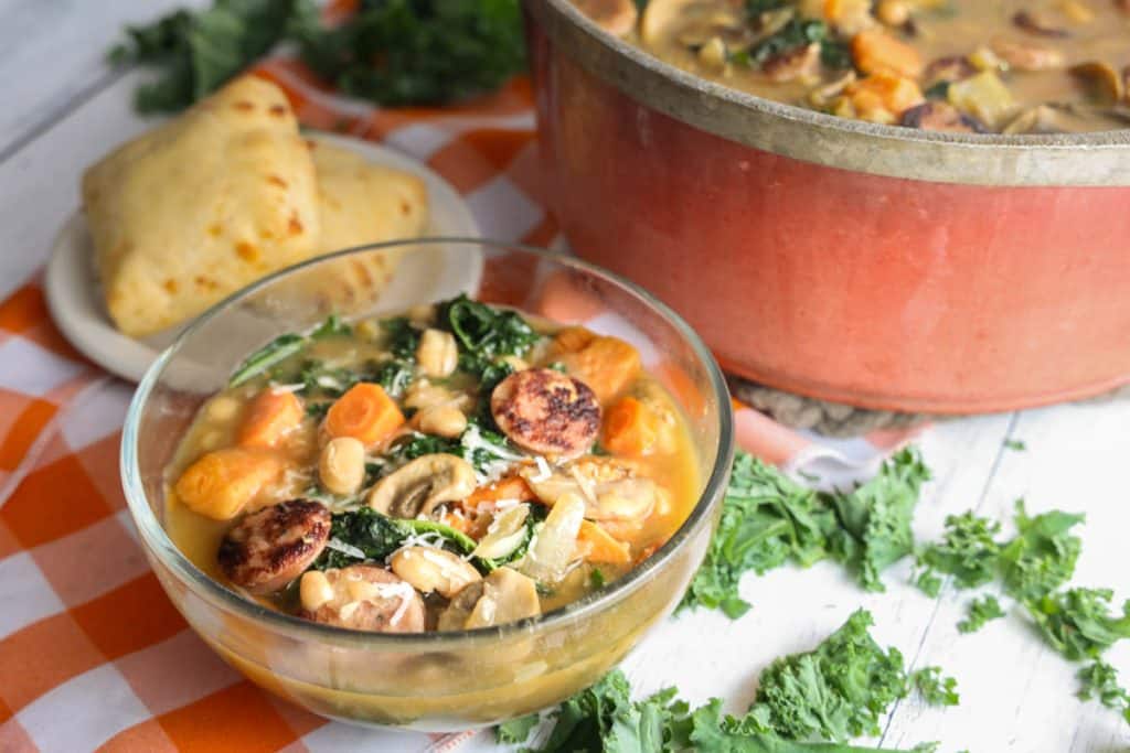 Chicken Sausage Soup