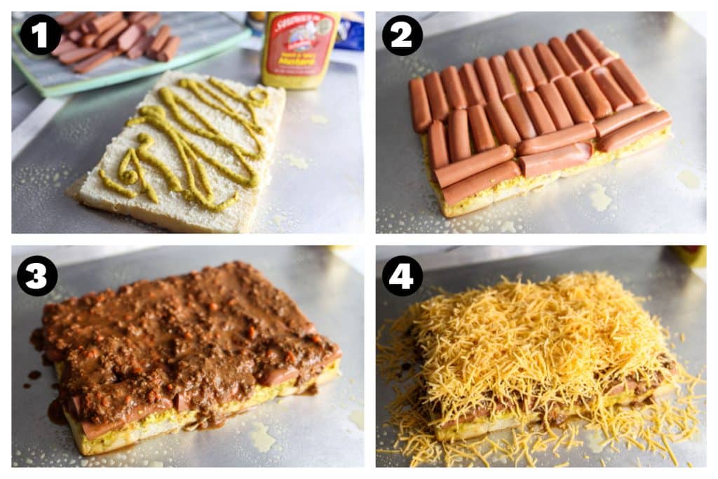 Chili Cheese Coney Sliders