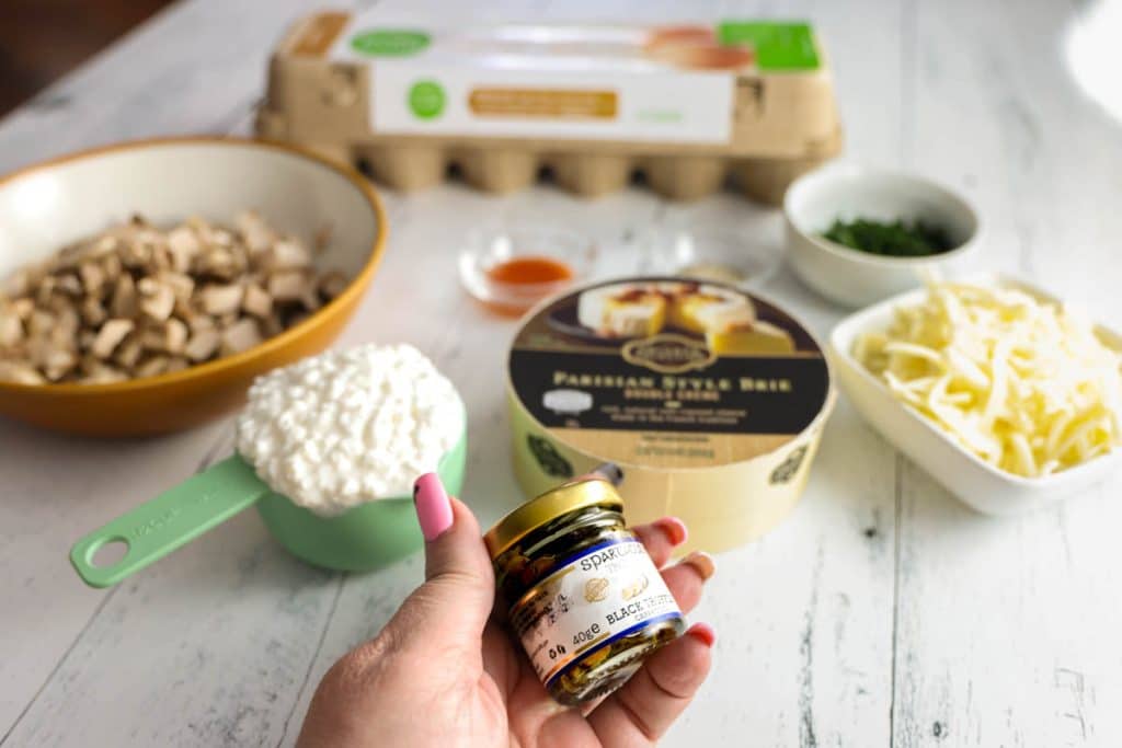 Starbucks Truffle, Mushroom & Brie Egg Bites Ingredients