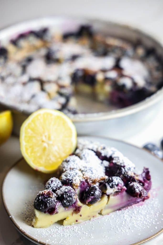 Easy Blueberry Clafoutis