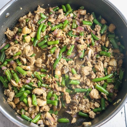 Chinese Chicken and Green Beans Stir Fry