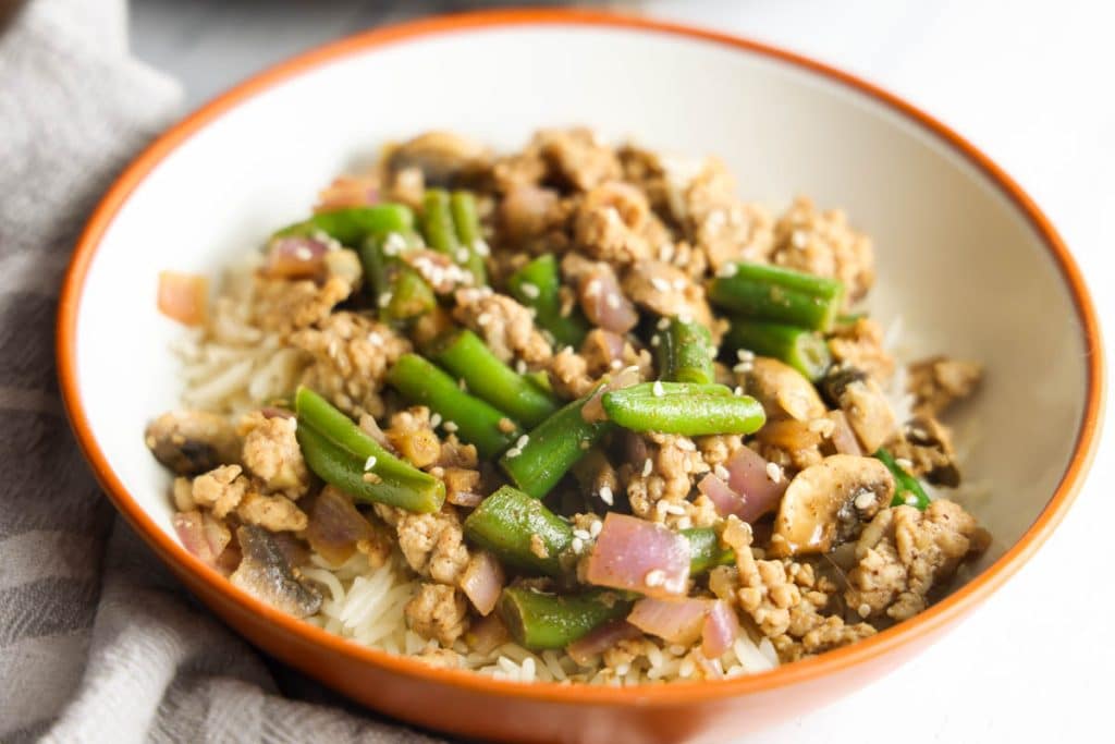 Chinese Chicken and Green Beans Stir Fry