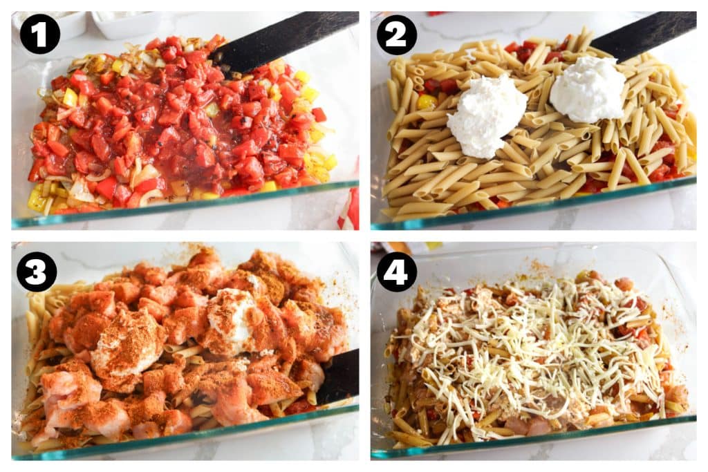 how to make Fajita Chicken Pasta