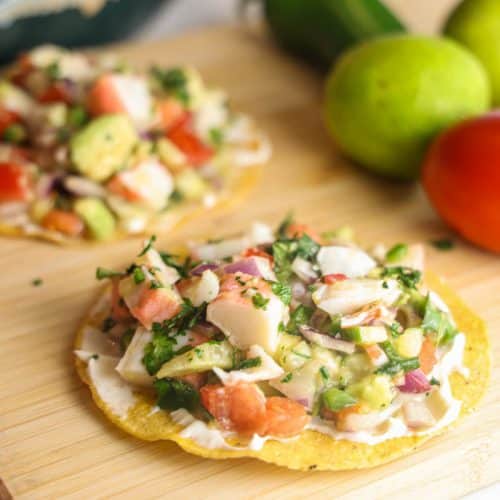 Imitation Crab Ceviche