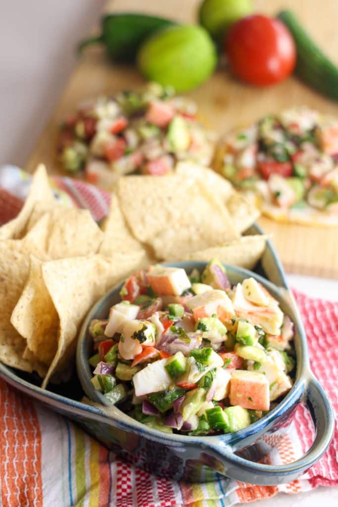 Imitation Crab Ceviche