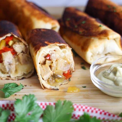 Longhorn Steakhouse Firecracker Chicken Wraps