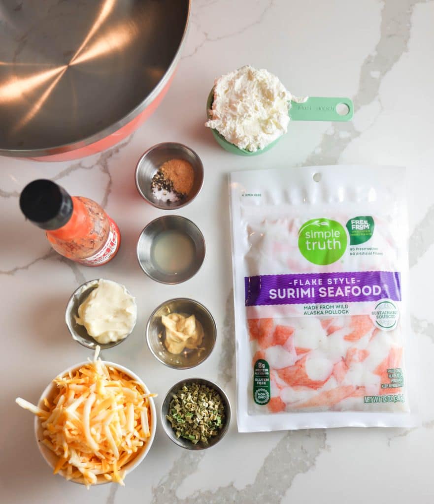 cold imitation crab dip ingredients