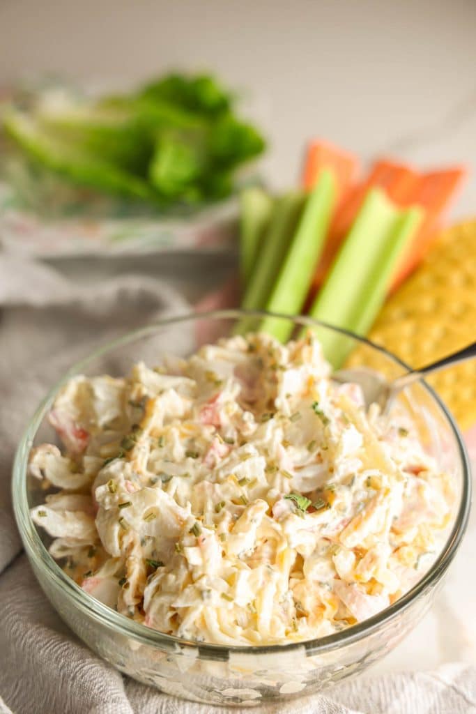 cold imitation crab dip