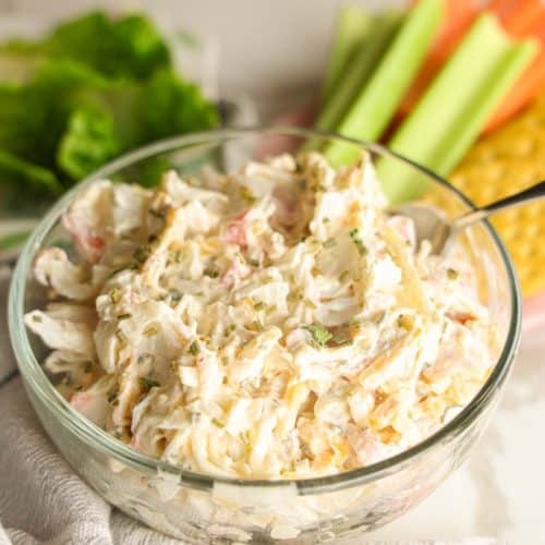 cold imitation crab dip