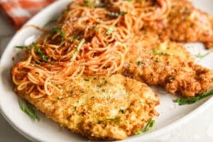 Cheesecake Factory Crusted Chicken Romano
