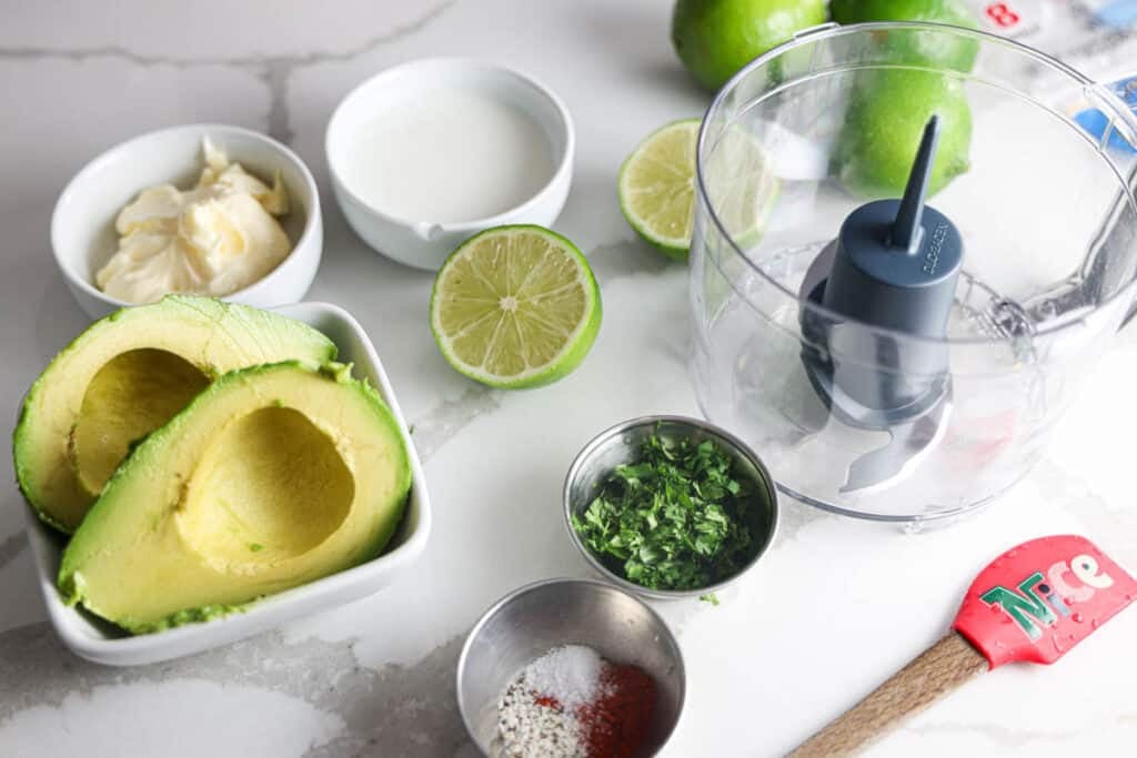 Chili's Avocado Sauce ingredients