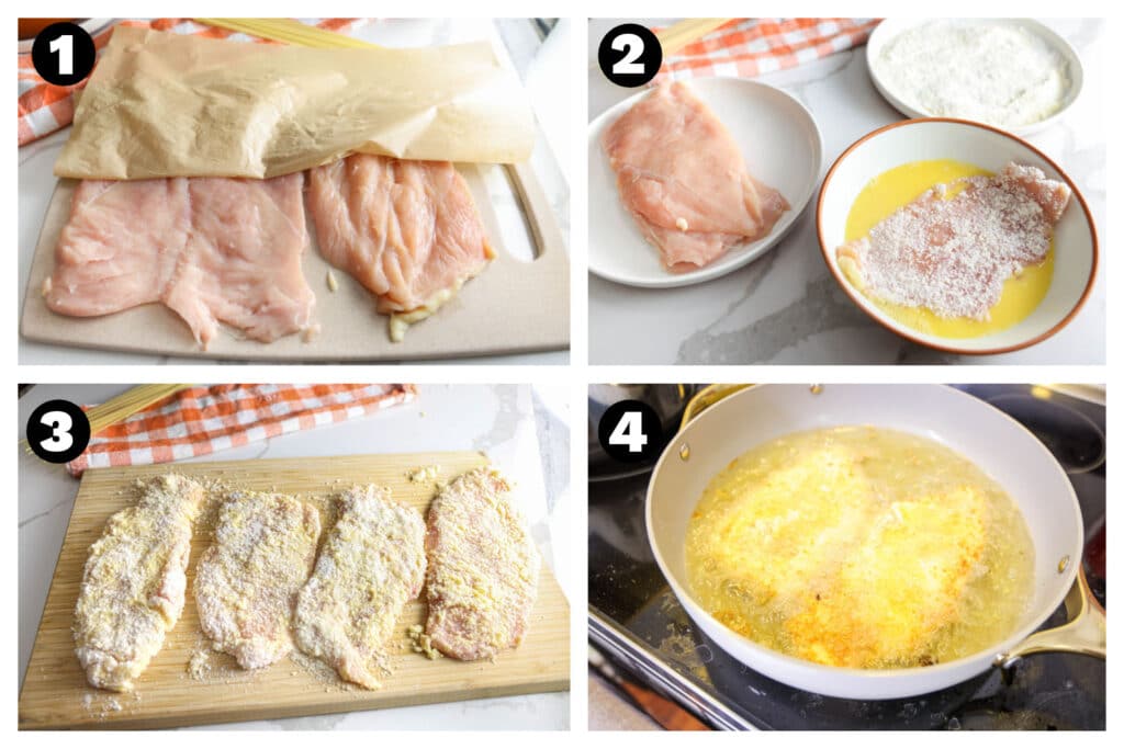 how to make Cheesecake Factory Crusted Chicken Romano
